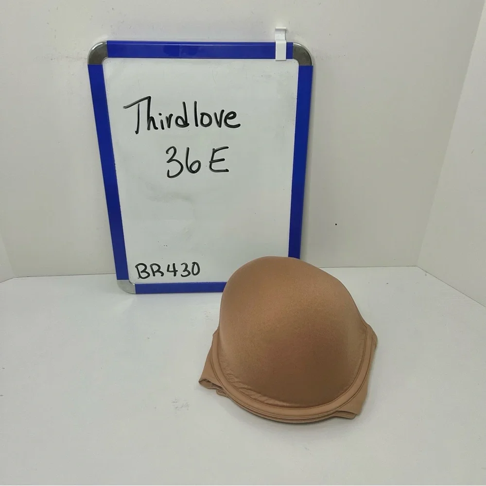 ThirdLove Classic Tan Nude Adjustable Strap Bra 36E - Picture 14 of 15